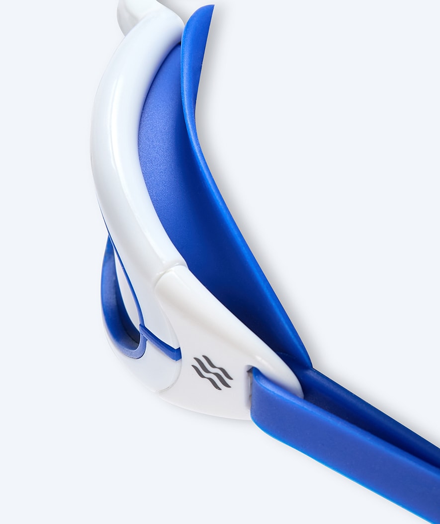Watery swim goggles for kids - Wade Mirror - Blue/silver