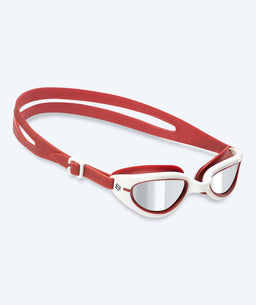 Watery swim goggles for kids - Wade Mirror - Brown/silver