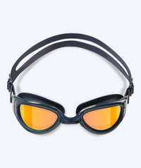 Watery exercise swim goggles - Wade Mirror - Dark blue/gold
