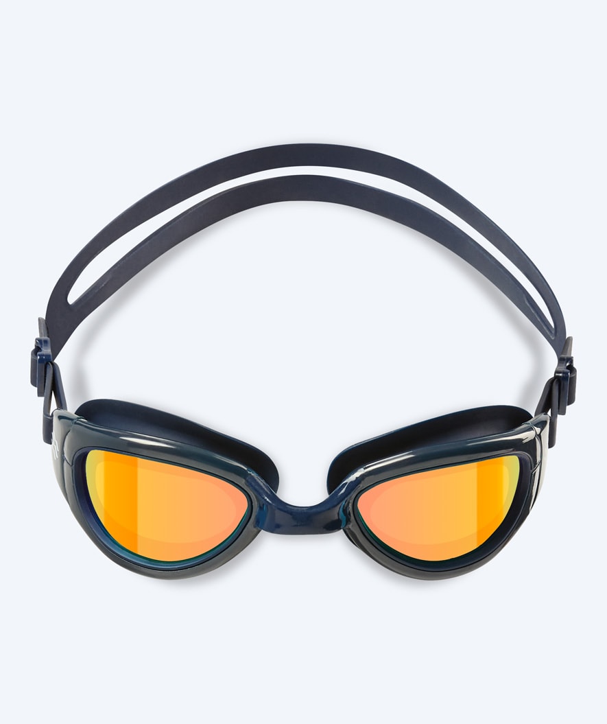 Watery exercise swim goggles - Wade Mirror - Dark blue/gold