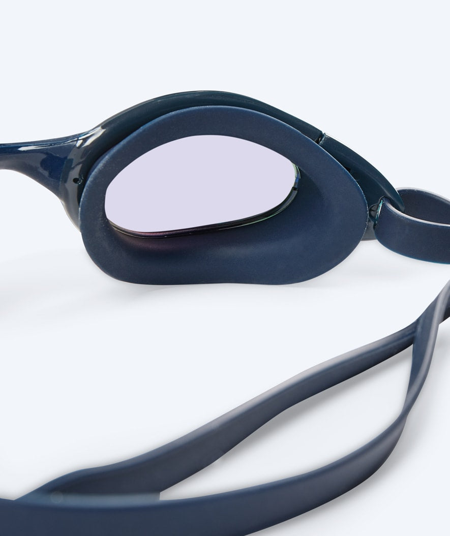 Watery exercise swim goggles - Wade Mirror - Dark blue/gold