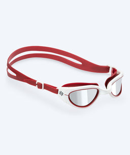 Watery training swimming goggles - Wade Mirror - Red/silver