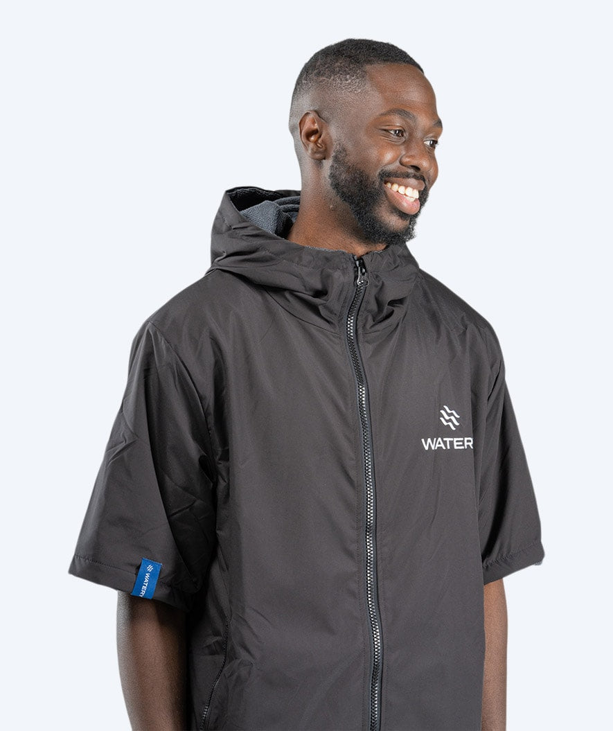 Watery surf poncho - Waterproof - Black