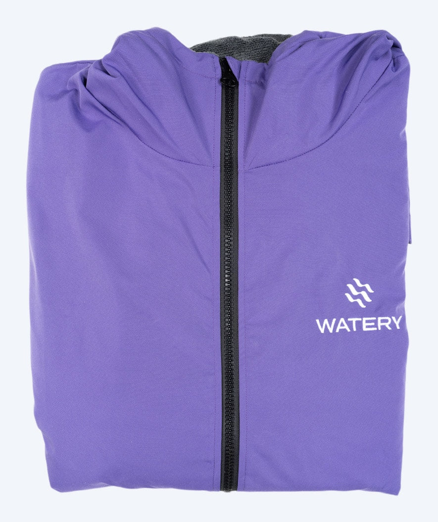 Watery surf poncho - Waterproof - Purple