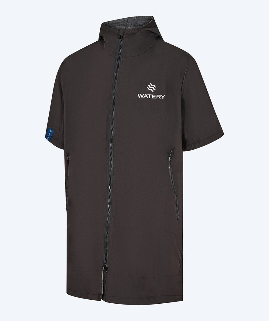 Watery surf poncho - Waterproof - Black