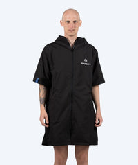Watery surf poncho - Waterproof - Black