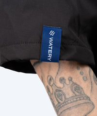 Watery surf poncho - Waterproof - Black