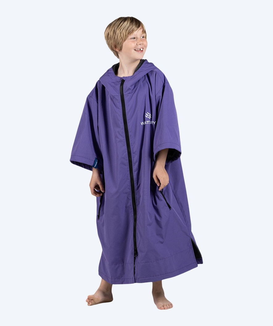 Watery surf poncho - Waterproof - Purple