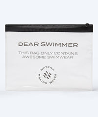 Watery wet/dry bag for wet swimwear