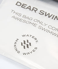 Watery wet/dry bag for wet swimwear