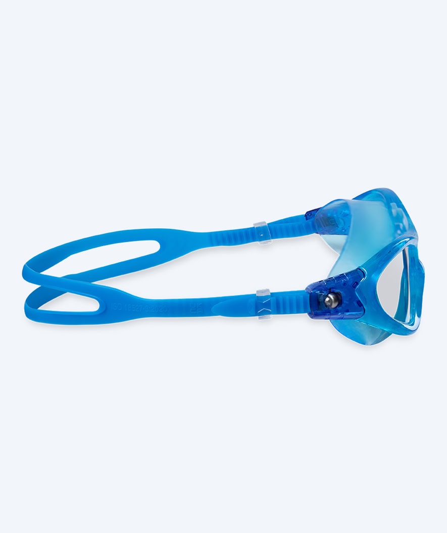 Watery swimming goggles for kids (2-8) - Wilton - Atlantic Blue/clear