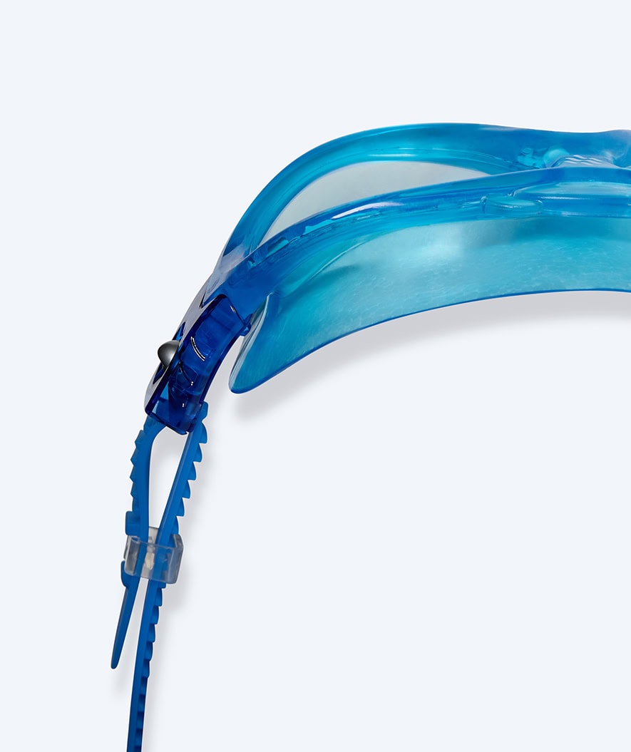 Watery swimming goggles for kids (2-8) - Wilton - Atlantic Blue/clear