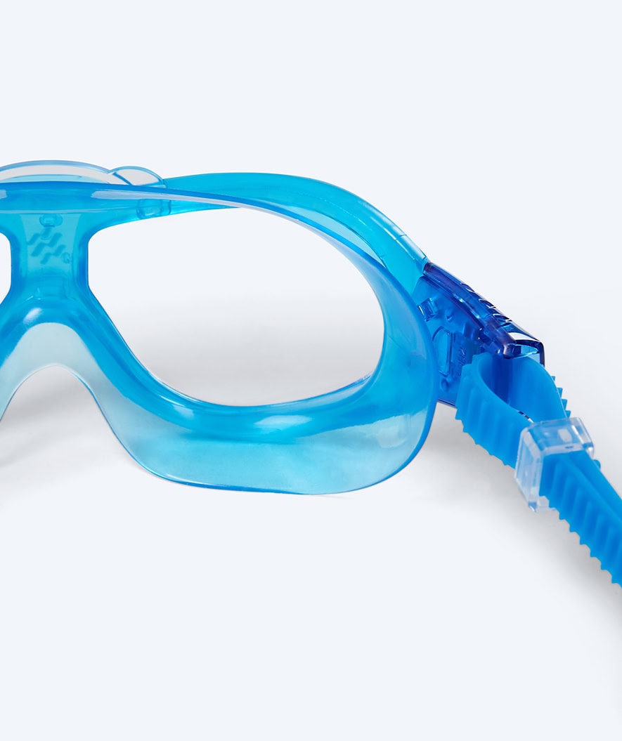 Watery swimming goggles for kids (2-8) - Wilton - Atlantic Blue/clear