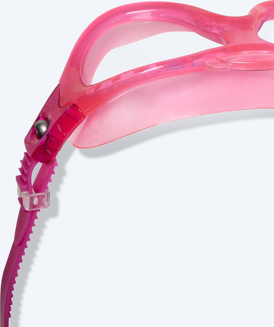 Watery swim goggles for kids - Wilton - Atlantic Pink/clear