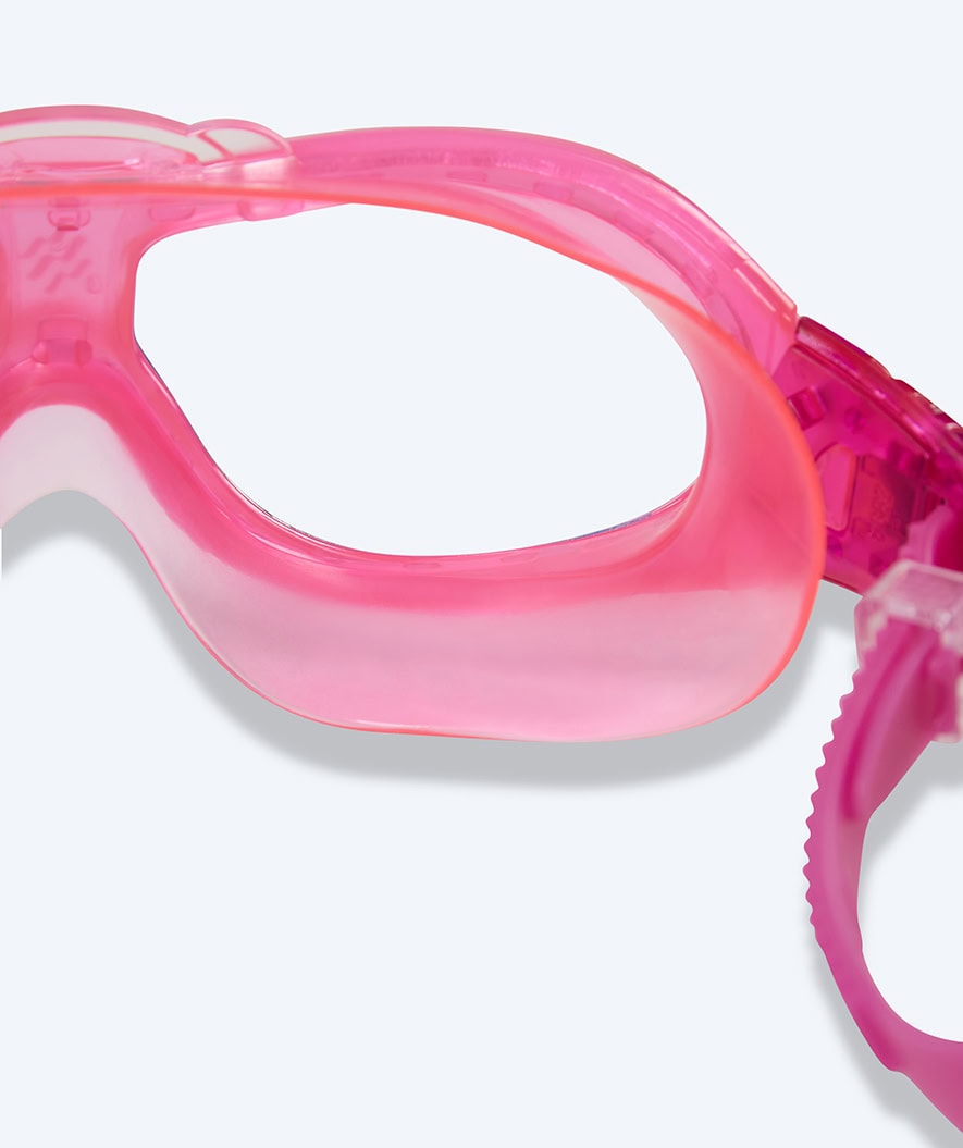 Watery swim goggles for kids - Wilton - Atlantic Pink/clear