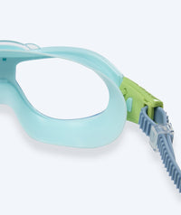 Watery swimming goggles for kids (2-8) - Wilton - Blue/clear