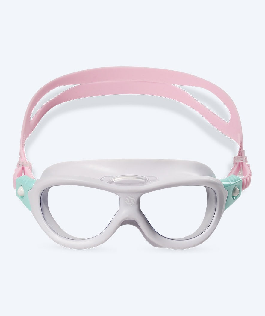 Watery swim goggles for kids - Wilton - Light pink/purple