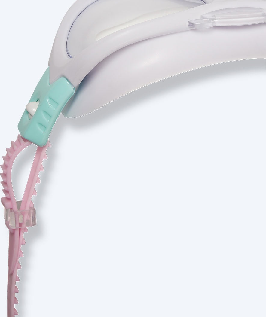 Watery swim goggles for kids - Wilton - Light pink/purple