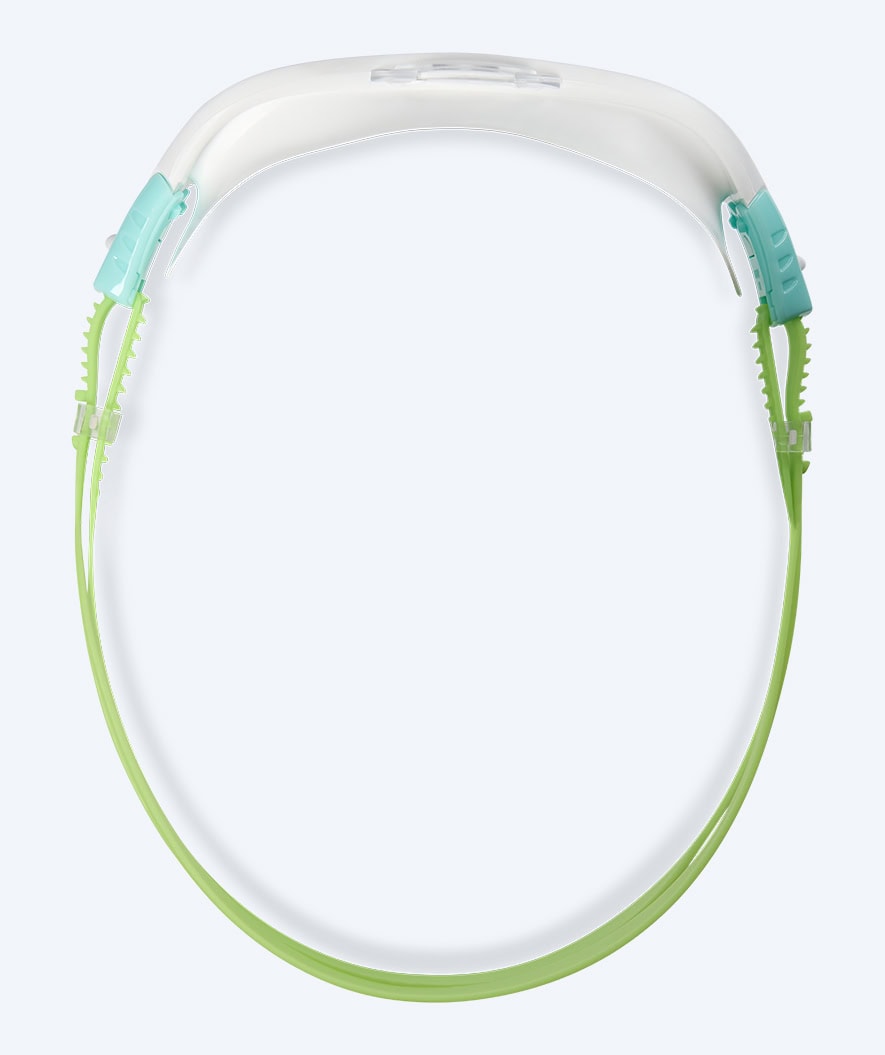 Watery swimming goggles for kids (2-8) - Wilton - Green/white