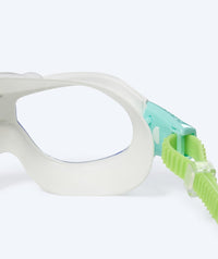 Watery swimming goggles for kids (2-8) - Wilton - Green/white
