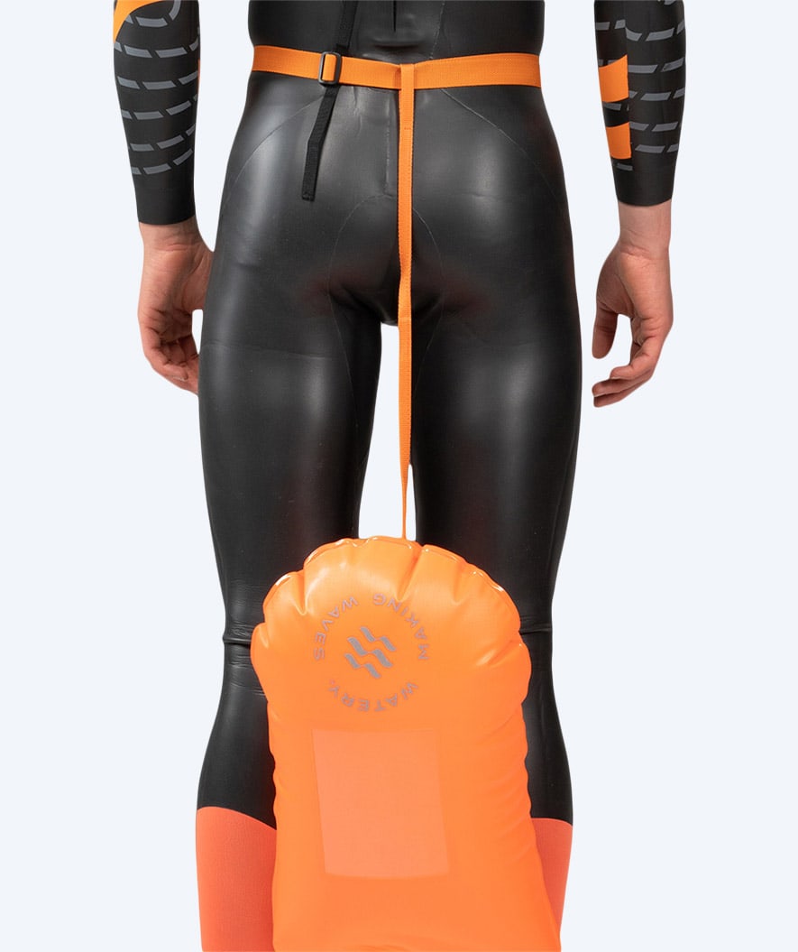 Watery sea bag for swimming - Window PVC 28L - Orange