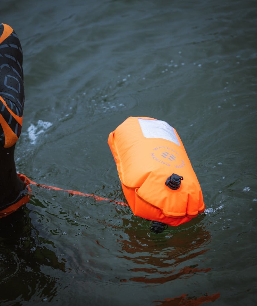 Watery sea bag for swimming - Window 28L - Fluo Yellow
