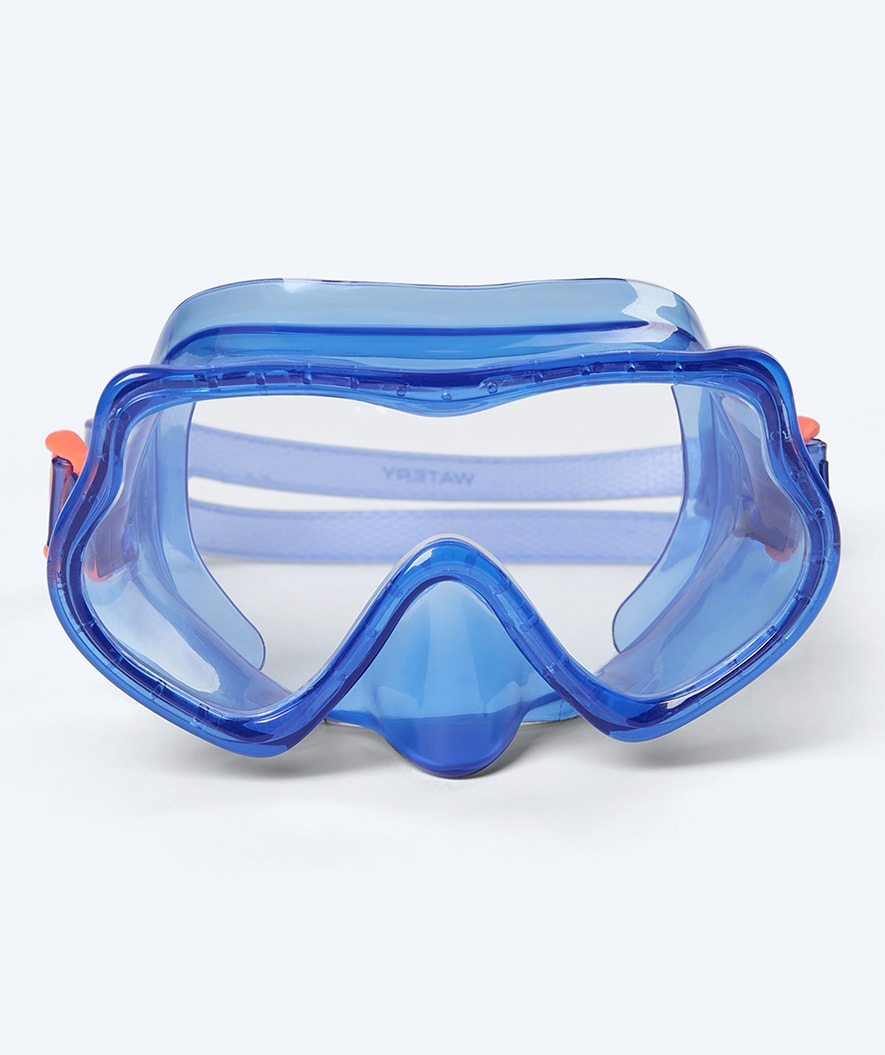 Watery snorkel set for kids (4-10) - Winslet/Fleetwood - Blue/Blue