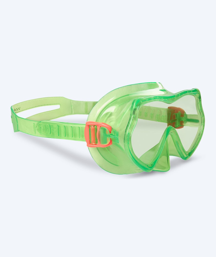 Watery diving mask for kids (4-10) - Winslet - Green