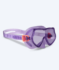 Watery diving mask for kids (4-10) - Winslet - Purple