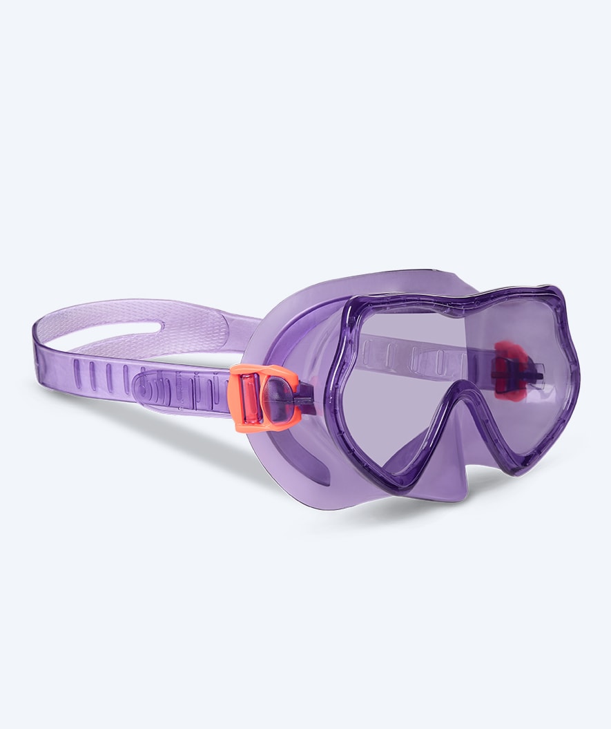 Watery diving mask for kids (4-10) - Winslet - Purple