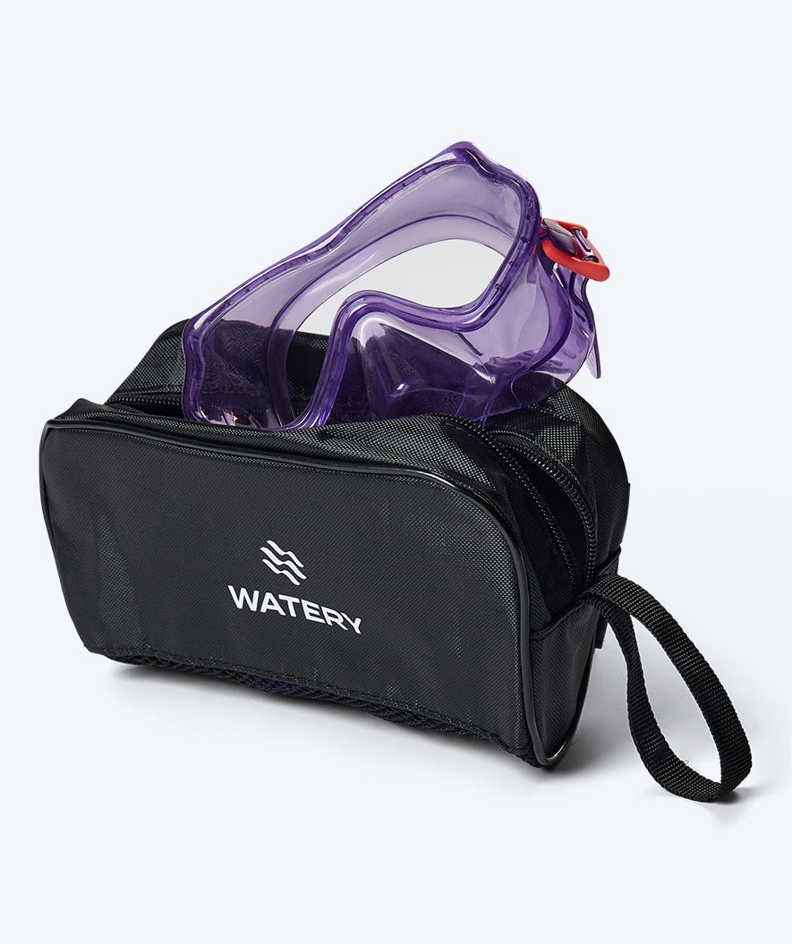 Watery diving mask for kids (4-10) - Winslet - Purple