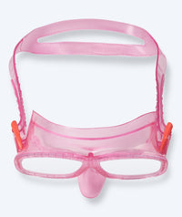 Watery diving mask for kids (4-10) - Wyre - Light pink
