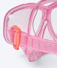 Watery diving mask for kids (4-10) - Wyre - Light pink