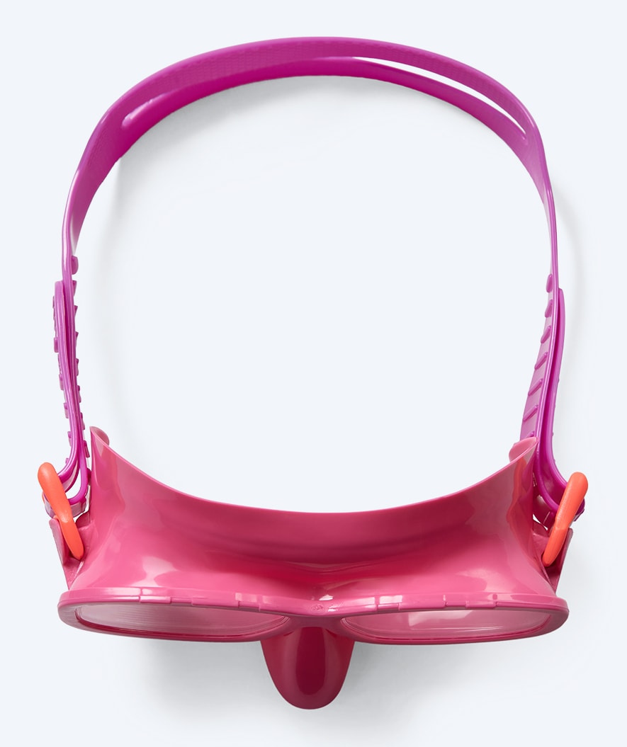Watery diving mask for kids (4-10) - Wyre - Light pink/purple