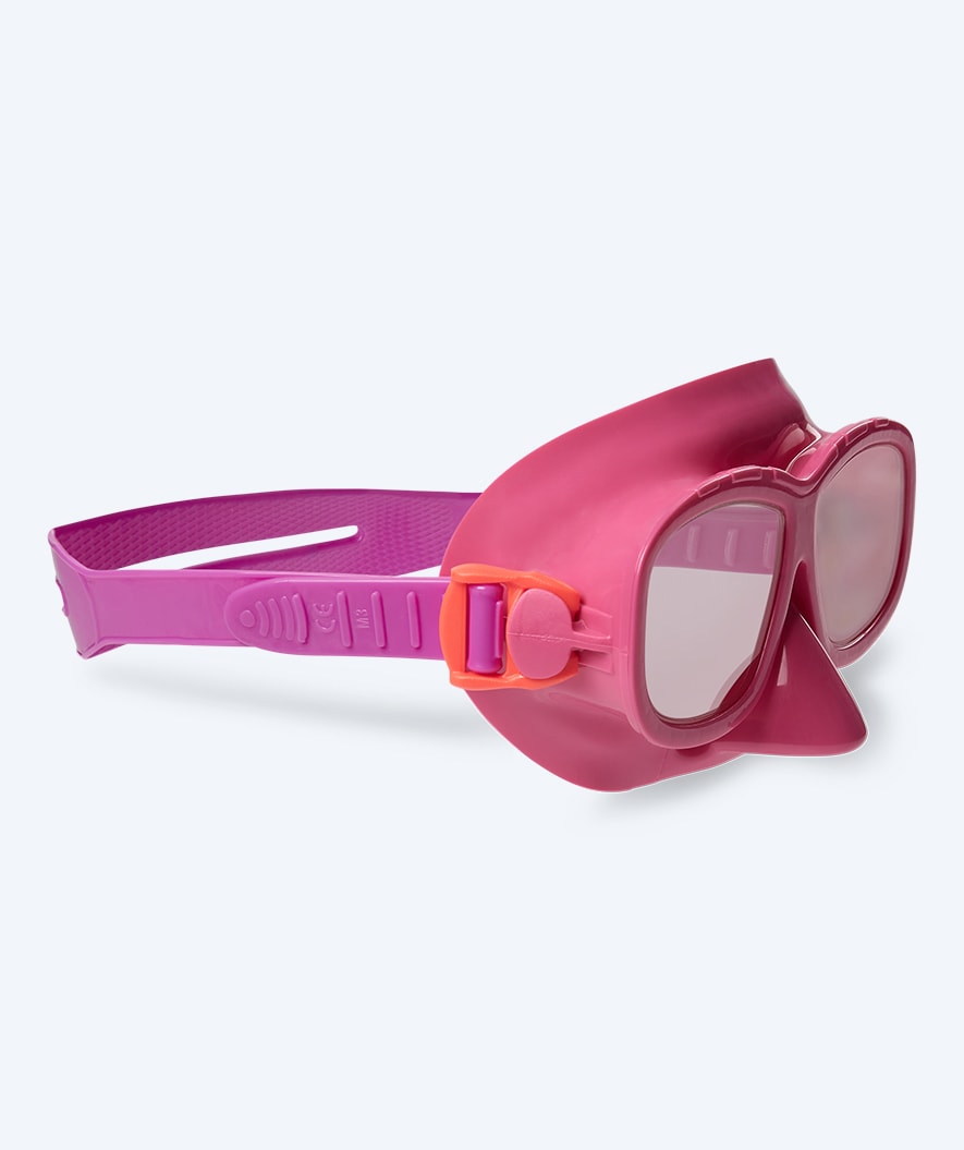 Watery diving mask for kids (4-10) - Wyre - Pink/purple