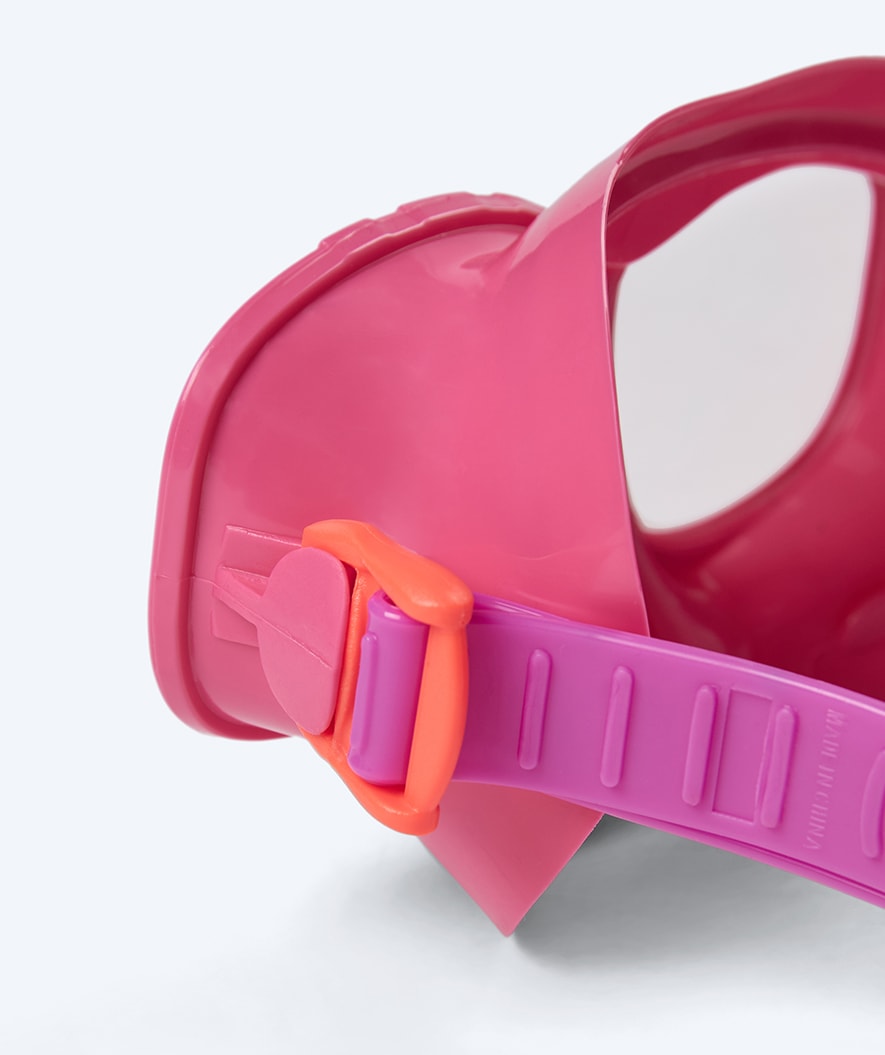 Watery diving mask for kids (4-10) - Wyre - Light pink/purple
