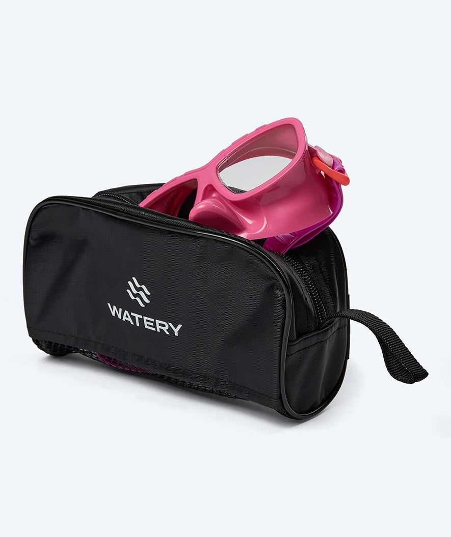 Watery diving mask for kids (4-10) - Wyre - Light pink/purple