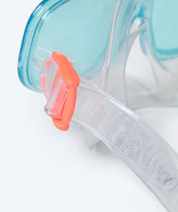 Watery snorkel set for kids (4-10) - Wyre/Fleetwood - White/blue