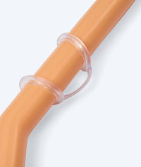 Watery snorkel set for junior (8-15) - Wyre/Masika - Orange/blue