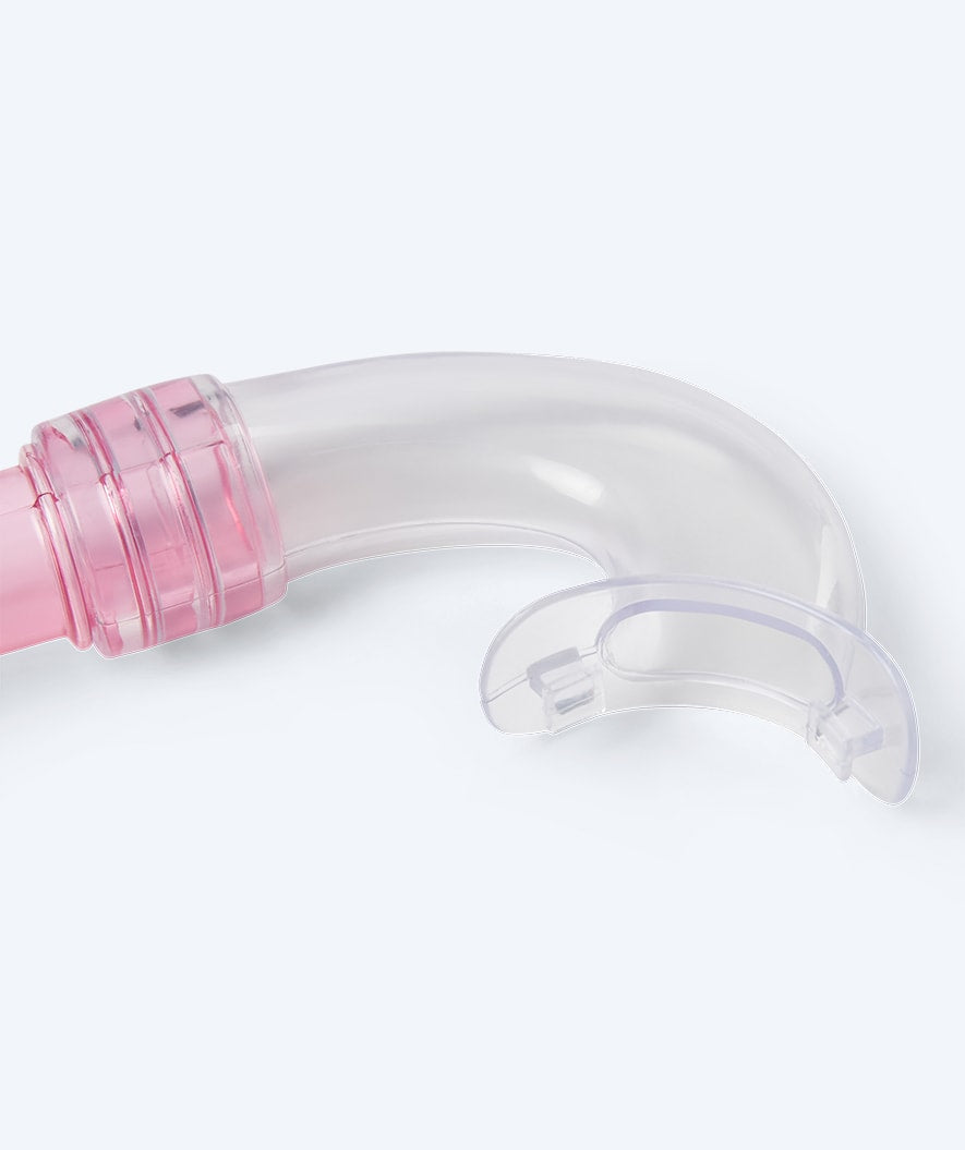 Watery snorkel for kids (4-10) - Wyre - Light pink