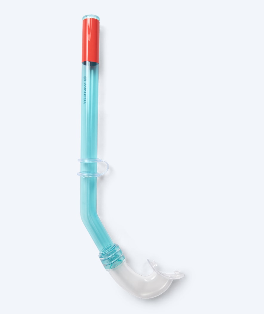 Watery Combo snorkel set for kids (4-10) - Wyre - White/blue