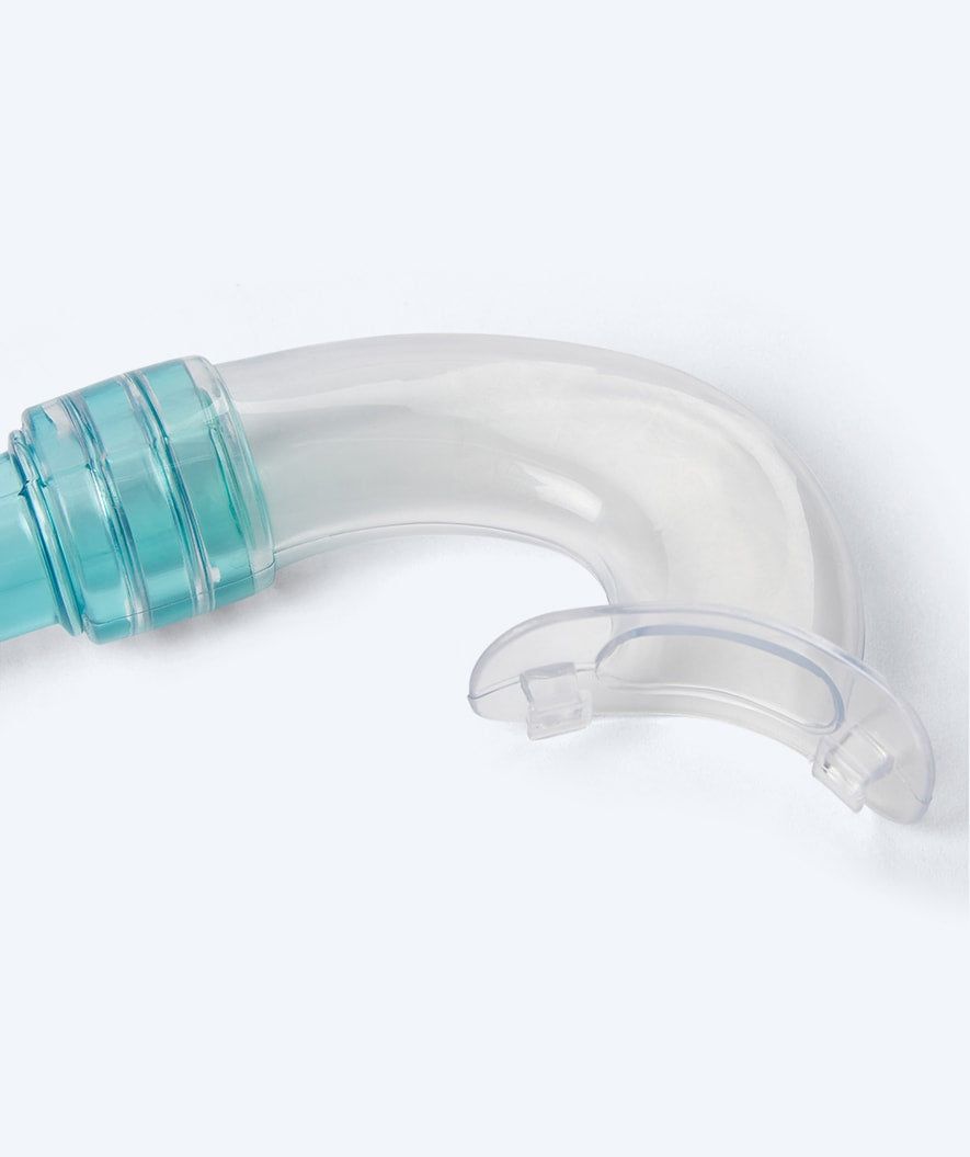 Watery Combo snorkel set for kids (4-10) - Wyre - White/blue