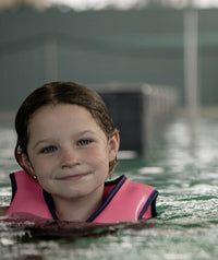 Watery swim vest for kids (2-8) - Basic - Pink