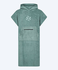 Watery bathing poncho for adults - Cotton - Forest Green