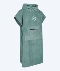 Watery bathing poncho for adults - Cotton - Forest Green