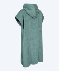 Watery bathing poncho for adults - Cotton - Forest Green