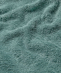 Watery bathing poncho for adults - Cotton - Forest Green