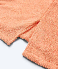 Watery bathing poncho for junior (6-15) - Cotton - Atlantic Pink