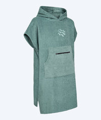 Watery bathing poncho for junior (6-15) - Cotton - Forest Green