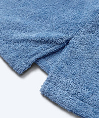 Watery bathing poncho for kids (1-6) - Cotton - Atlantic Blue